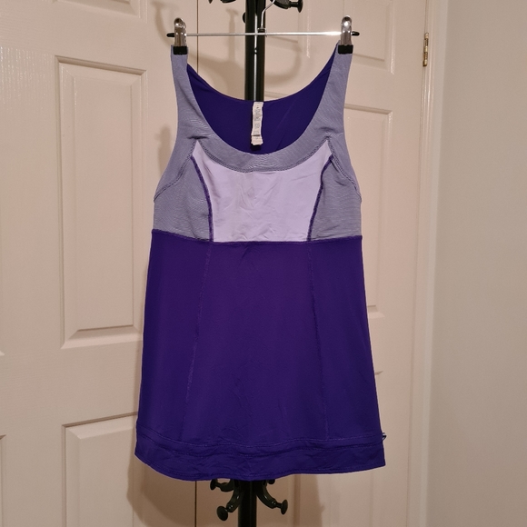 lululemon athletica Tops - Lululemon CAN 8 AU 12 Purple Violet Tank Muscle Tees | Pillates Zumba Yoga Tops